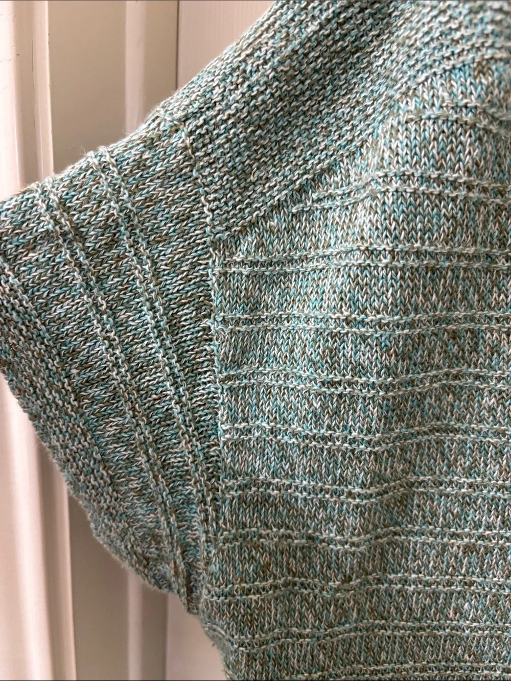 Talbots Mint Green Short-Sleeve Knit Top